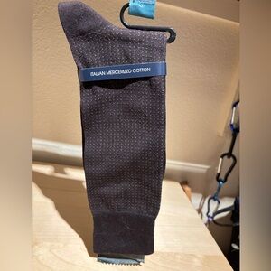 NWT Men’s Dress Socks, Brown, One Size